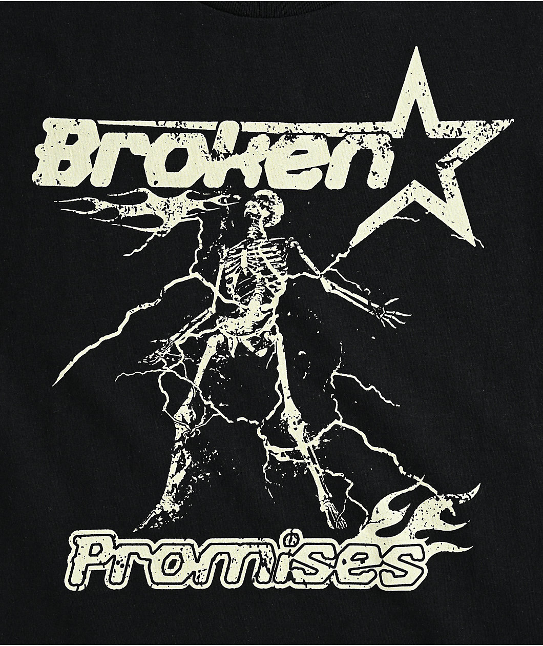 Broken Promises Kids Forcefield Black T-Shirt