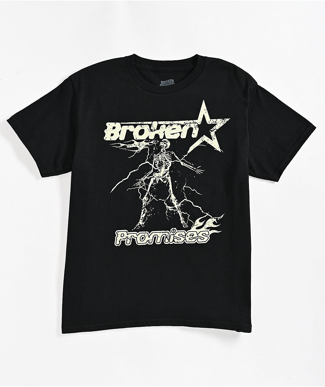 Broken Promises Kids Forcefield Black T-Shirt