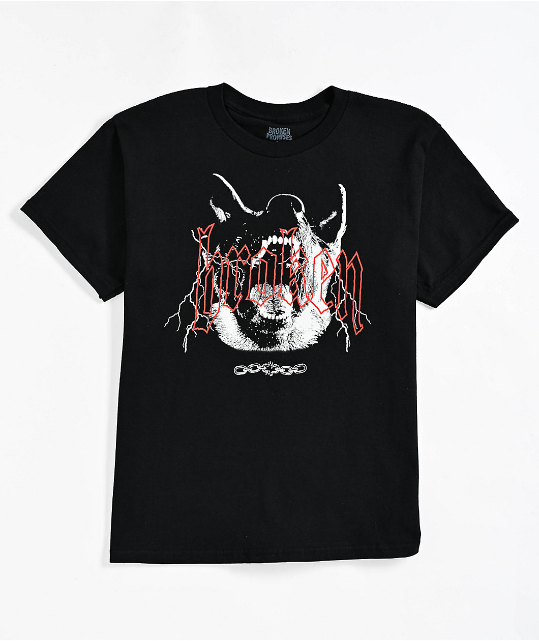 Broken Promises Kids K9 Black T-Shirt