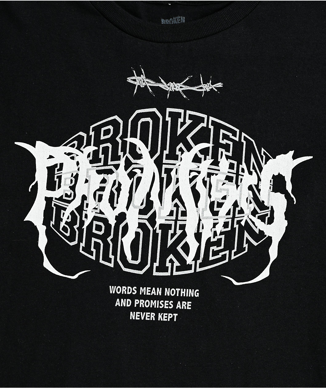 Broken Promises Kids Underworld Black T-Shirt