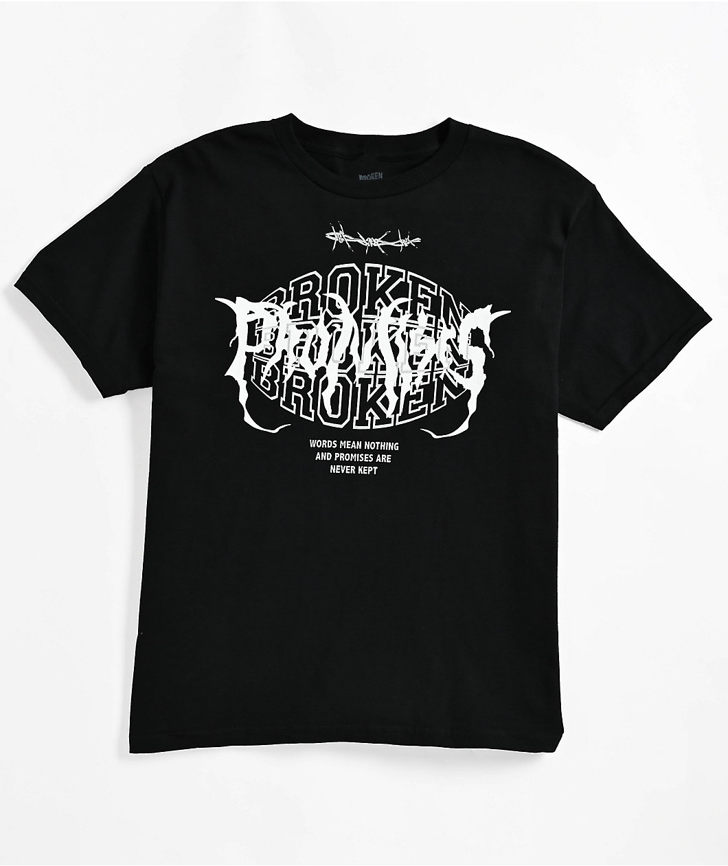 Broken Promises Kids Underworld Black T-Shirt