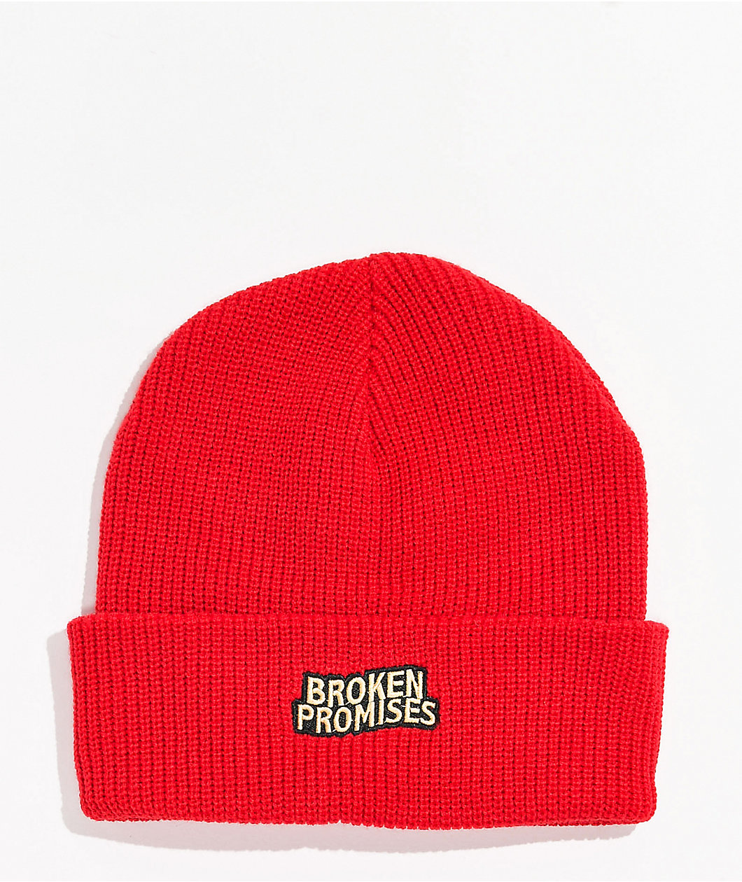 Broken Promises Last Call Red Beanie