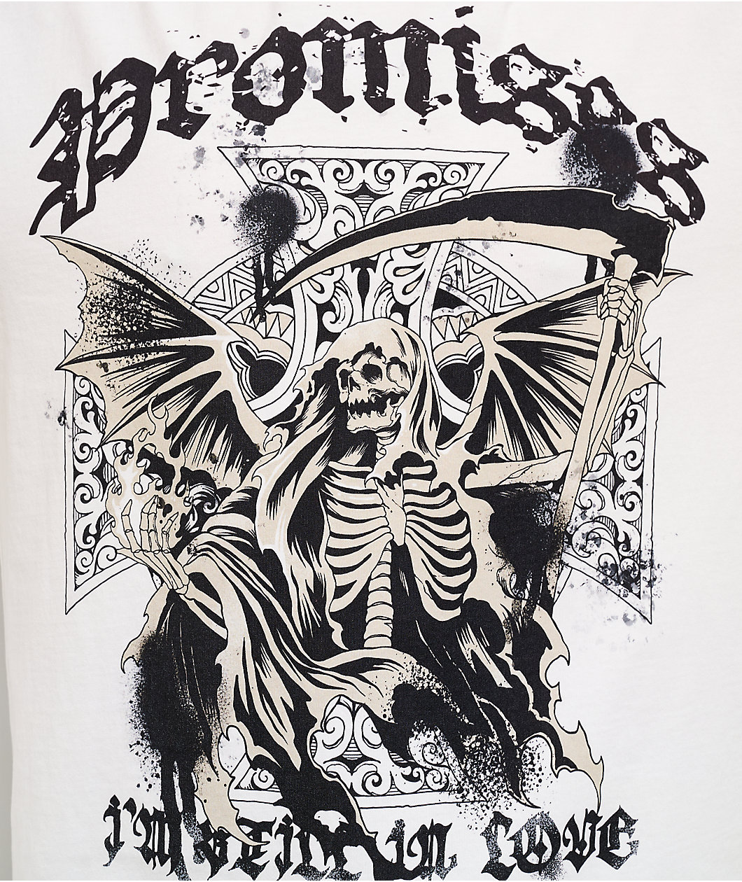 Broken Promises Old Ruins White T-Shirt