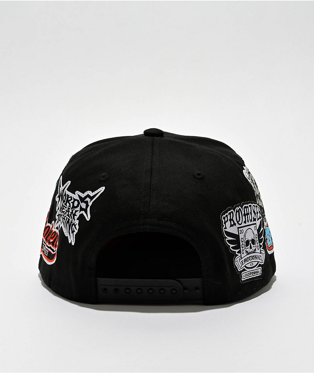 Broken Promises Patch'd Up Black Snapback Hat