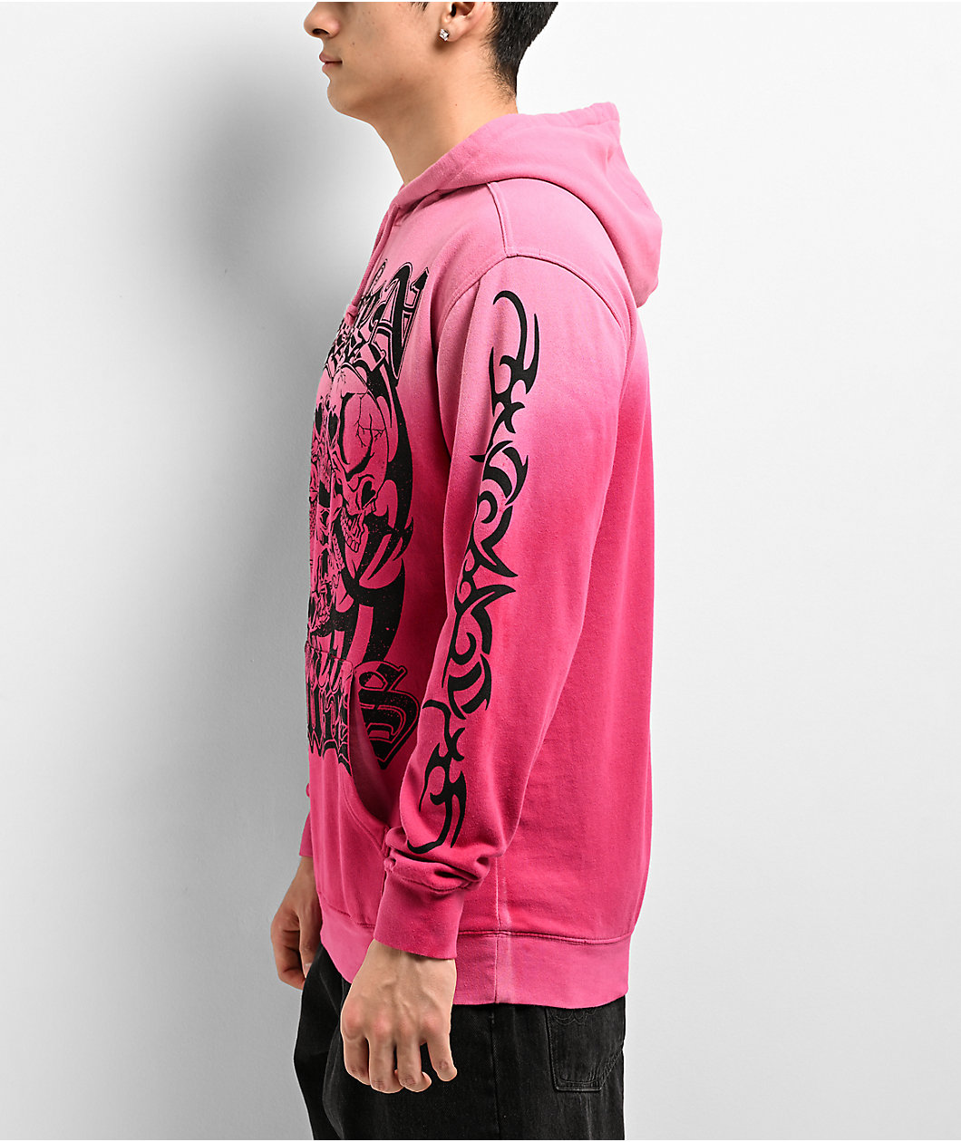 Broken Promises Purgatory Pink Wash Hoodie