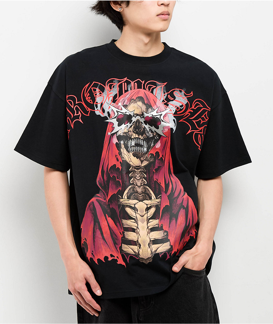 Broken Promises Reaper Black T-Shirt