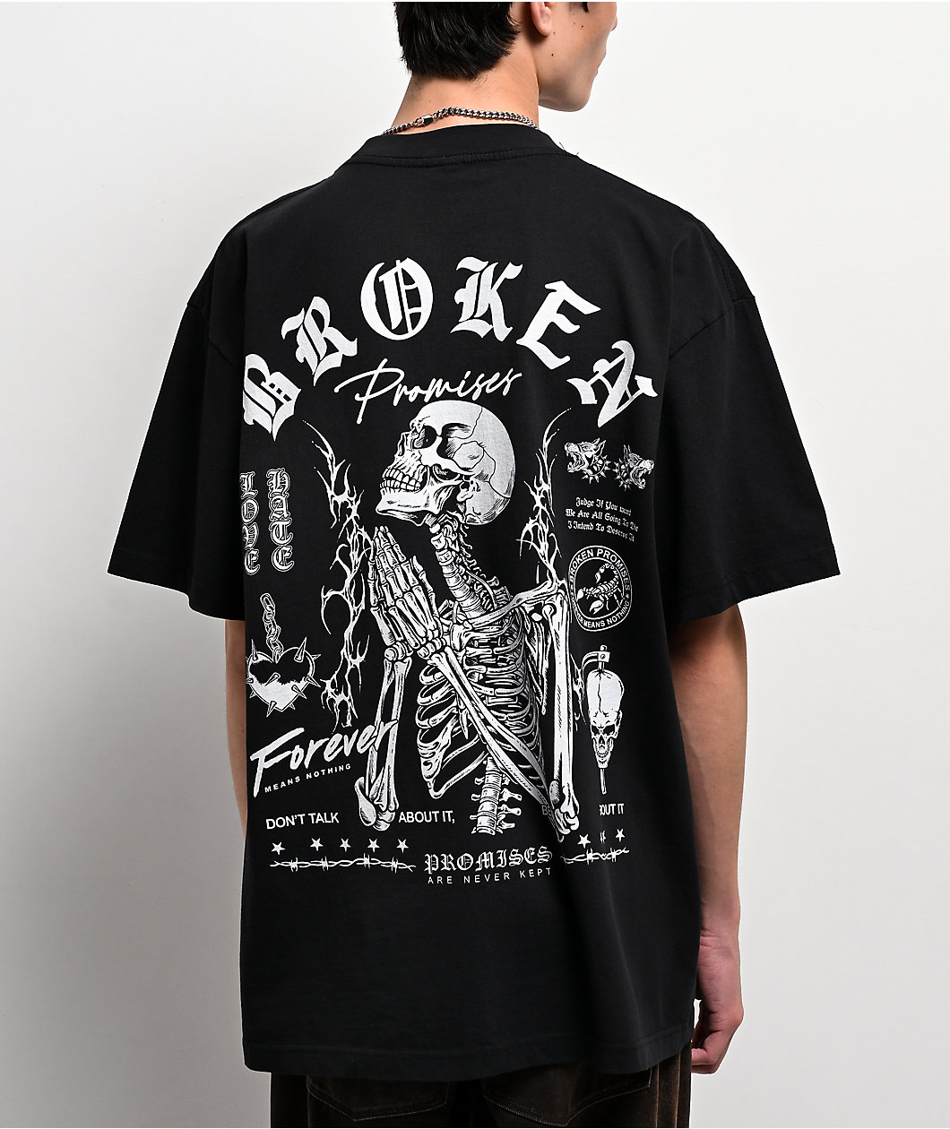 Broken Promises Shadow Within Black T-Shirt