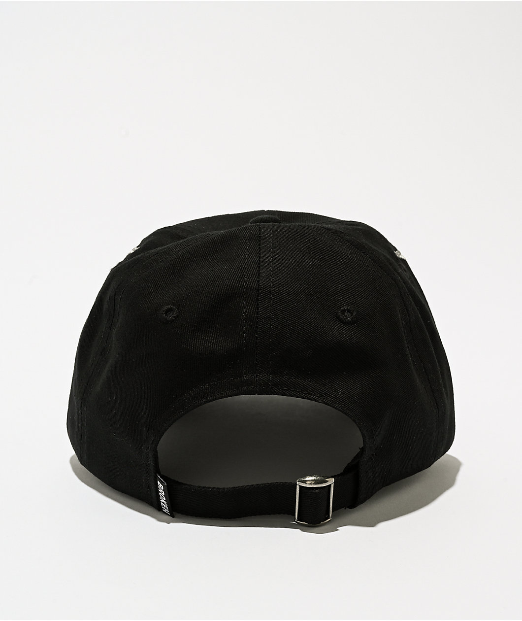 Broken Promises Tribal Mental Black Strapback Hat