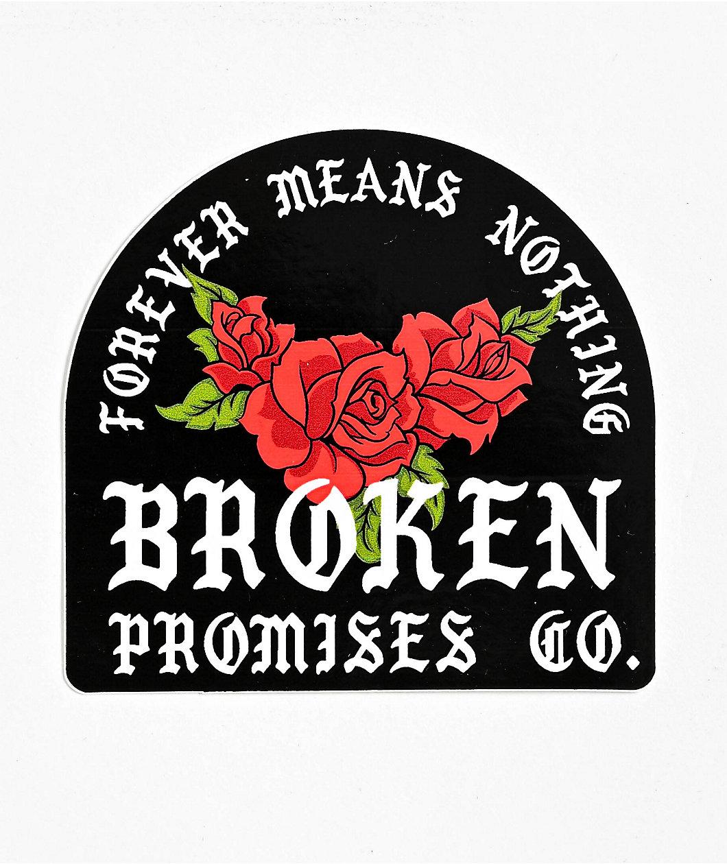 Broken Promises Trio Sticker