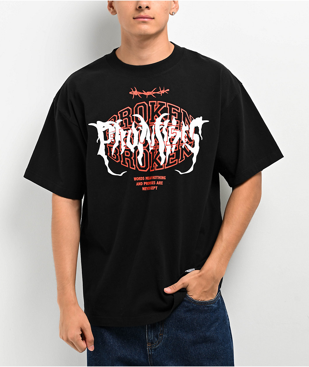 Broken Promises Underworld Black T-Shirt