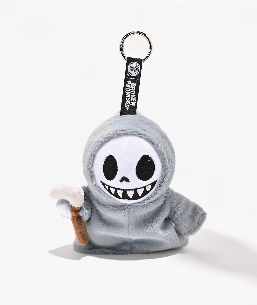 Broken Promises Vesper Grey Plush Keychain