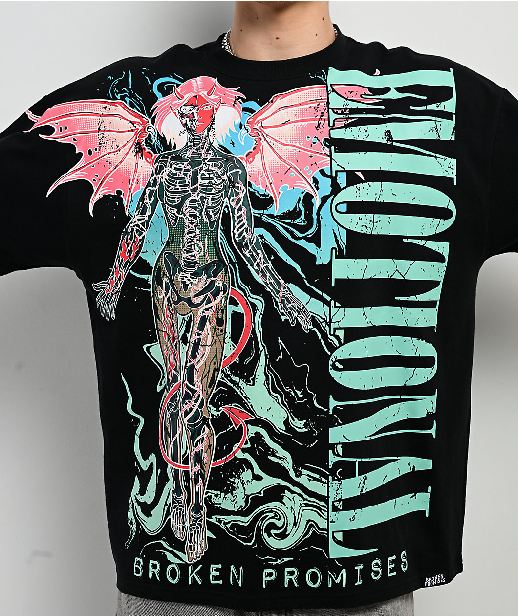 Broken Promises Vitalized Black T-Shirt