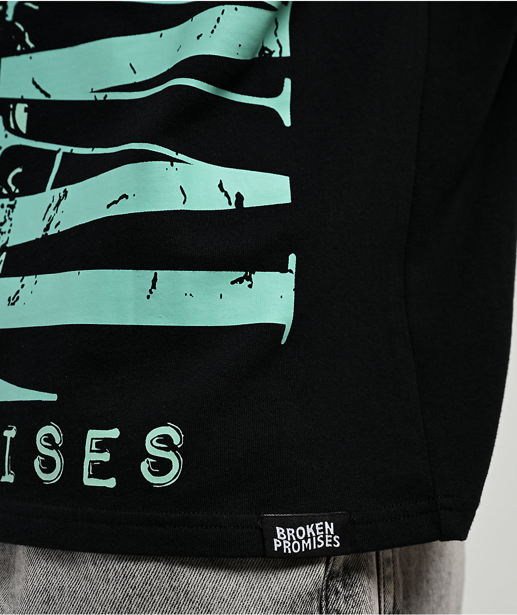 Broken Promises Vitalized Black T-Shirt
