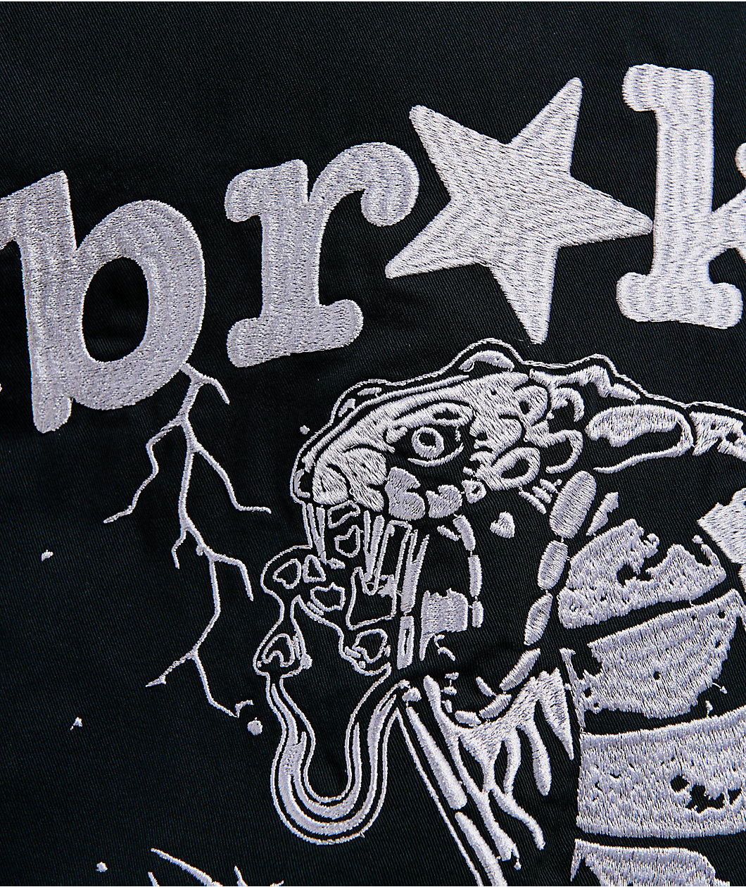 Broken Promises Wasted Love Black Work Jacket