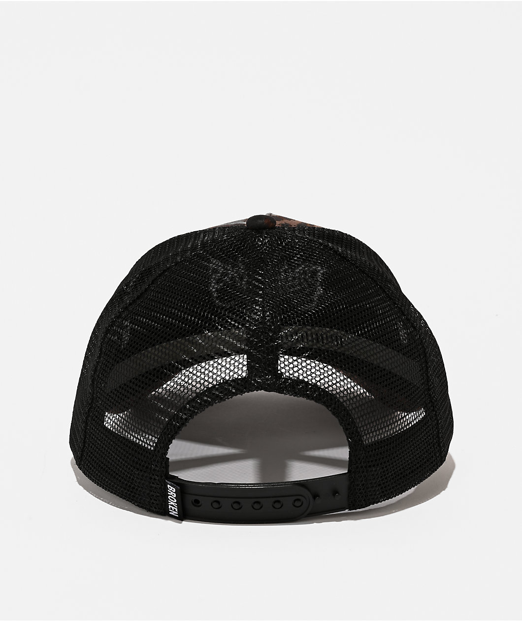 Broken Promises Wild Youth Brown Cheetah Print Trucker Hat