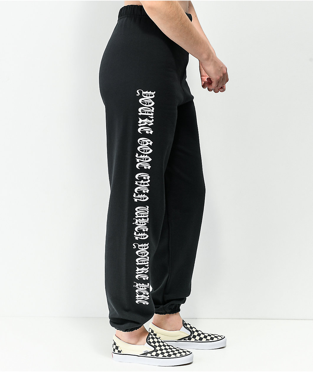 Broken Promises x Casper You're Gone Black Sweatpants