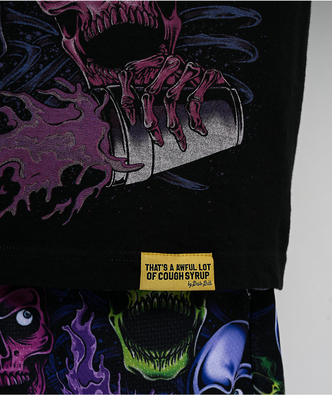 Broken Promises x That's A Awful Lot Of Cough Syrup Spilt Drank Black T-Shirt