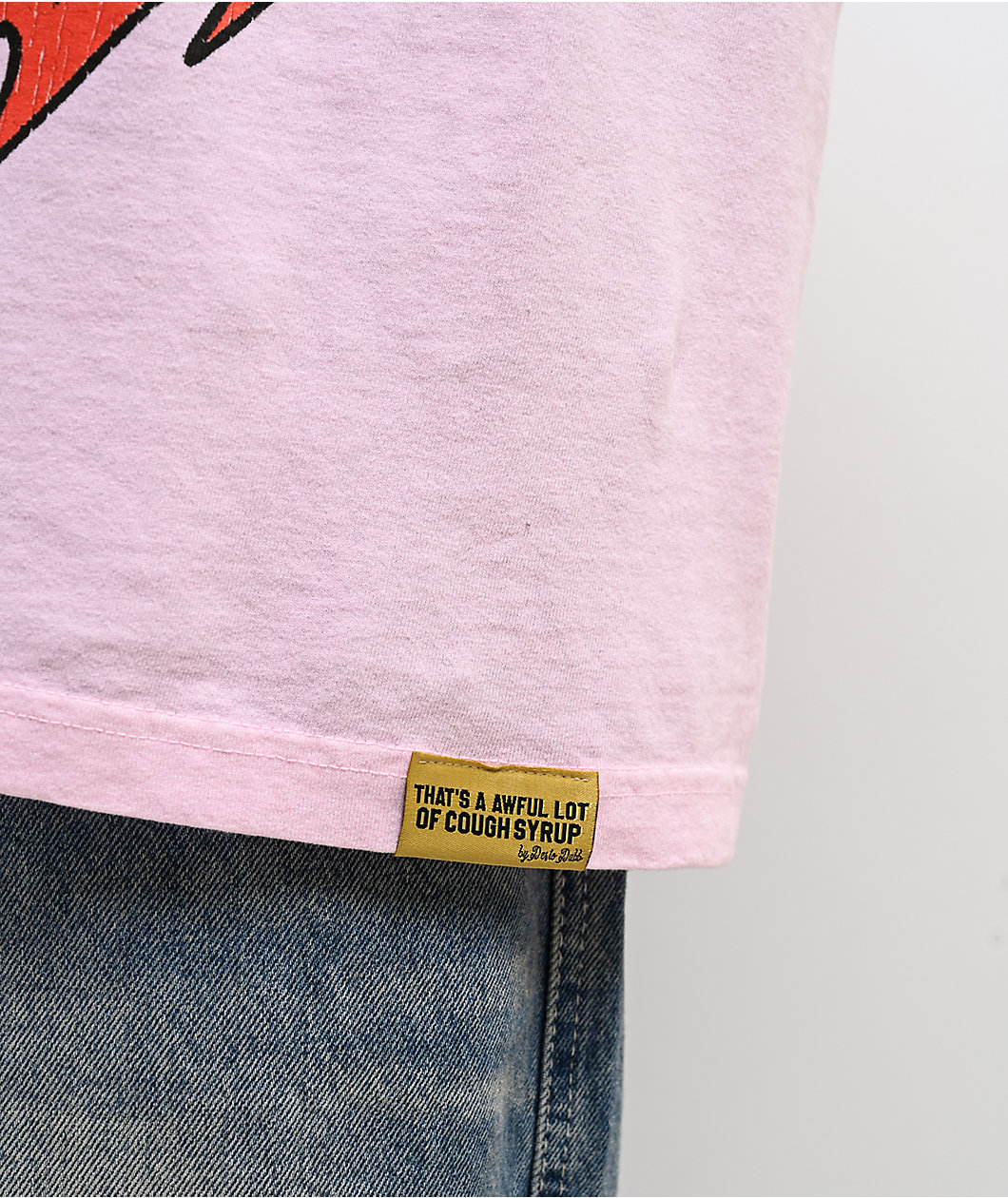 Broken Promises x That's A Awful Lot Of Cough Syrup Splash Pink T-Shirt