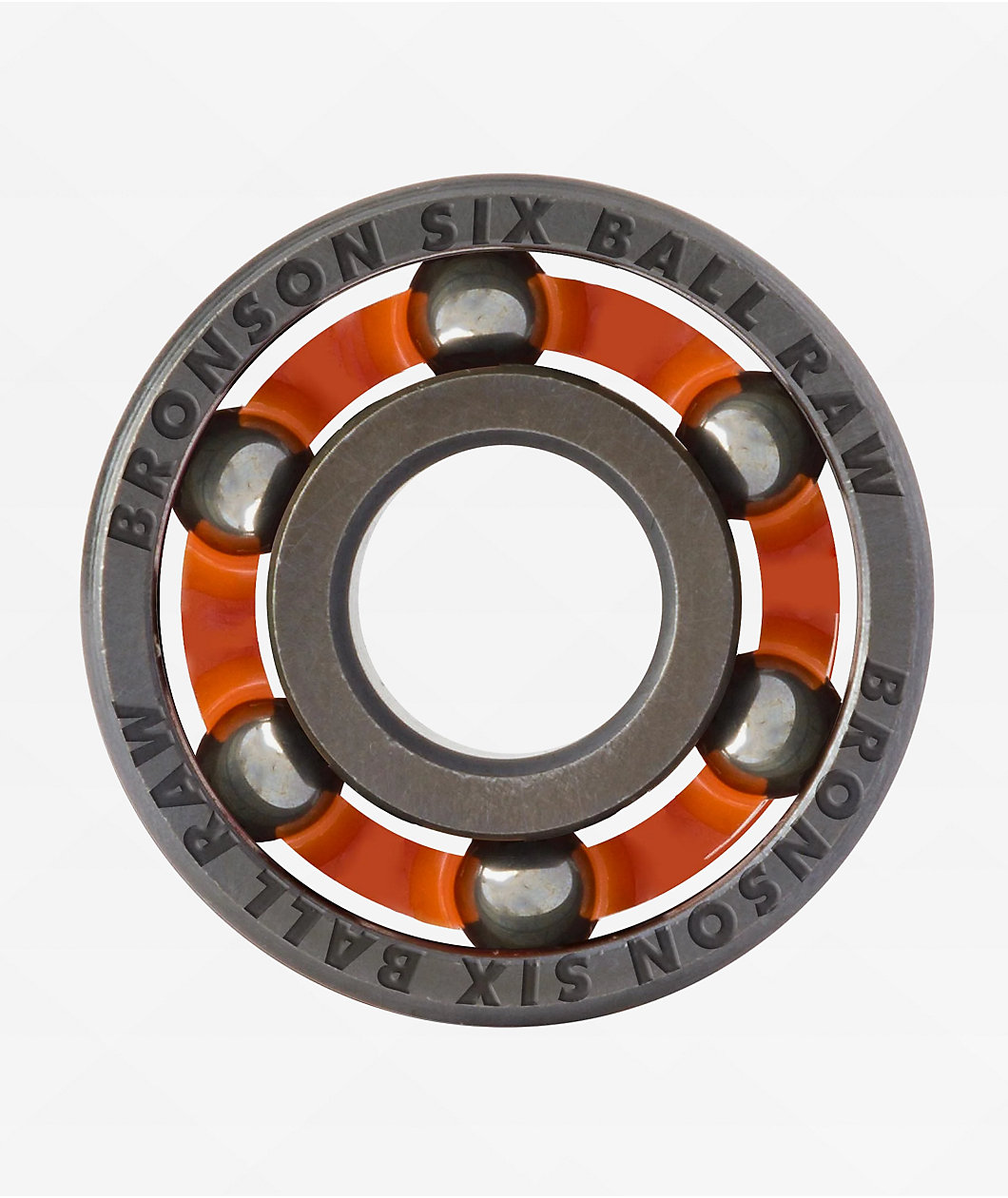 Bronson 6-Ball Raw Skateboard Bearings