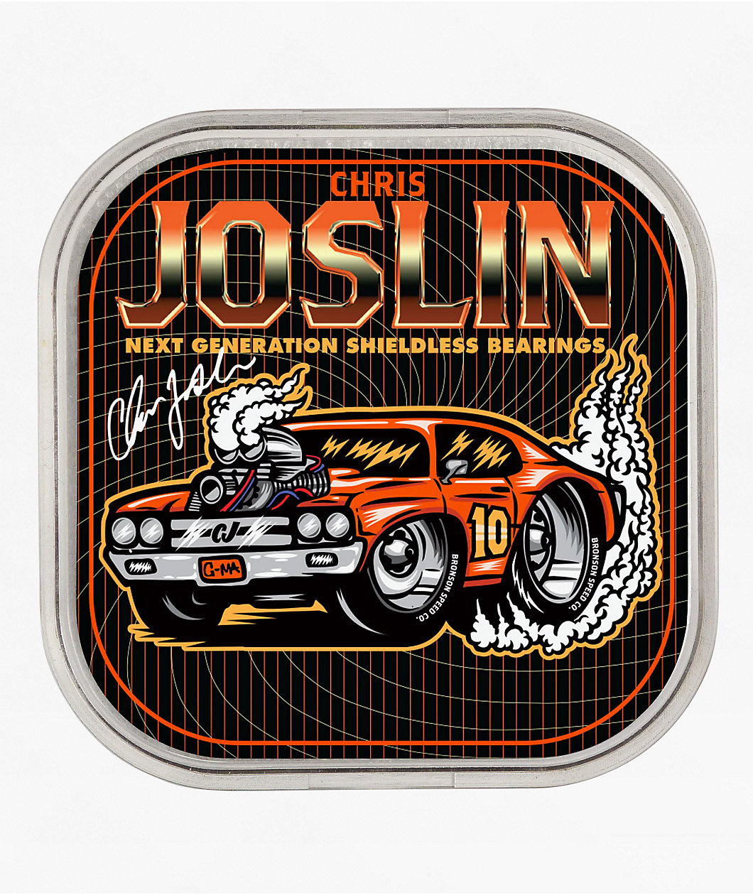 Bronson Joslin 6-Ball Raw Skateboard Bearings