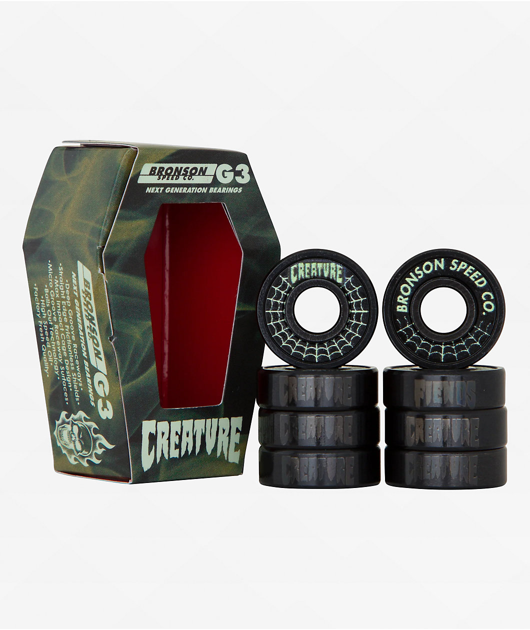 Bronson x Creature G3 Bearings