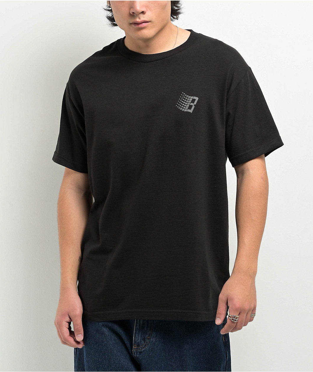 Bronze 56K Bolted B Logo Black T-Shirt