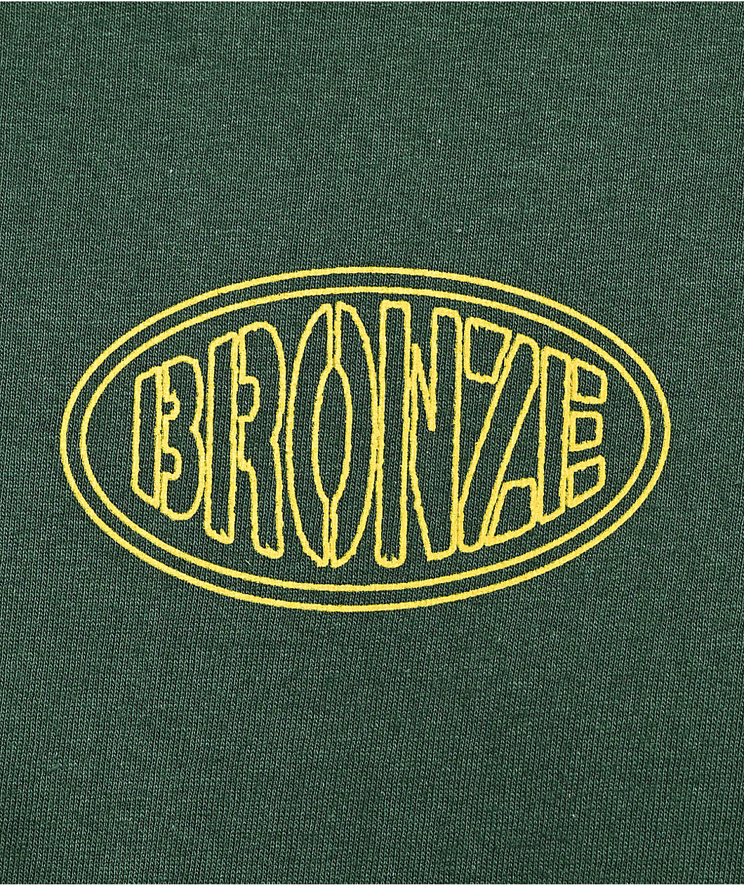 Bronze 56K Oval Frost Green T-Shirt