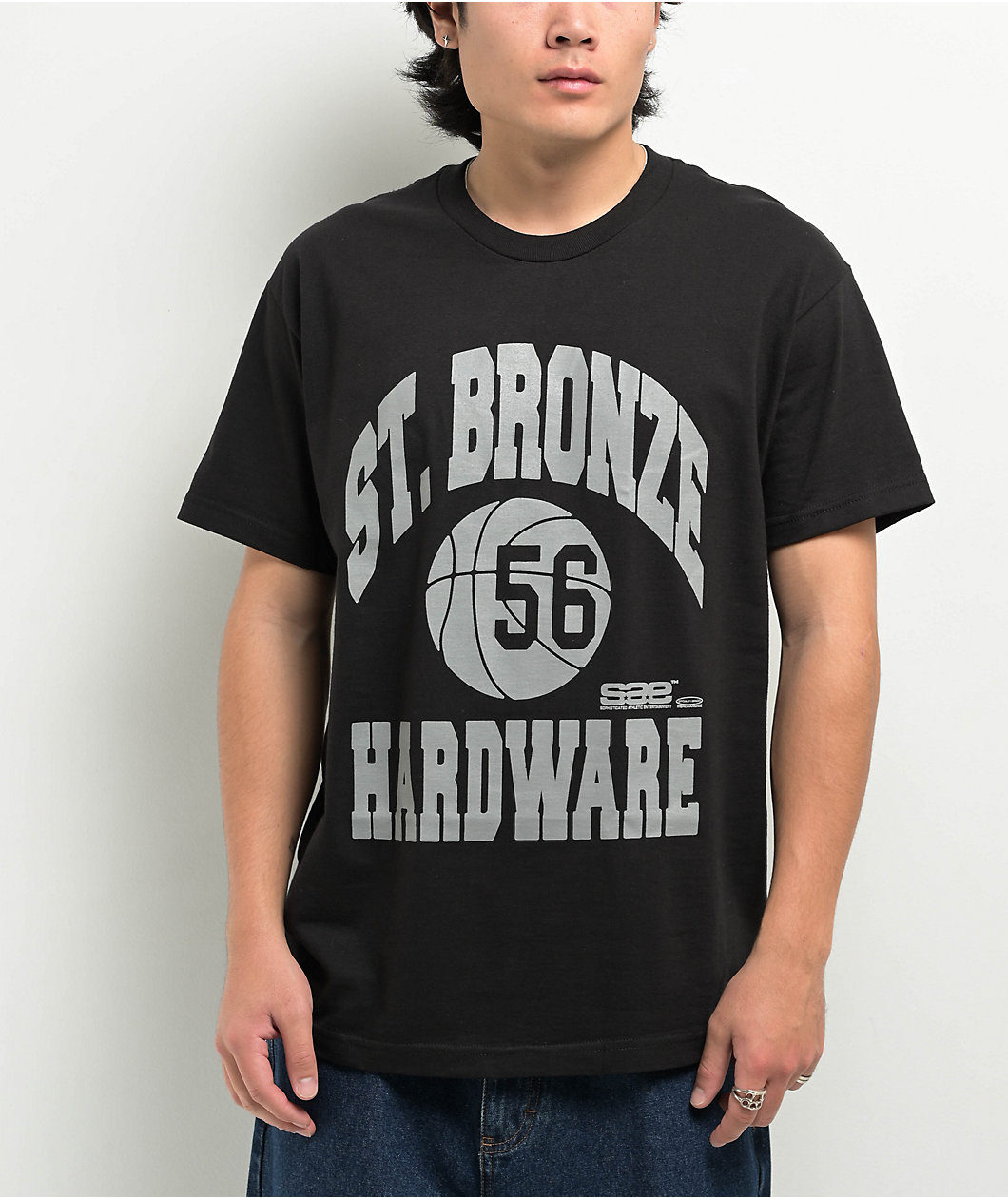 Bronze 56K St. Bronze Black T-Shirt