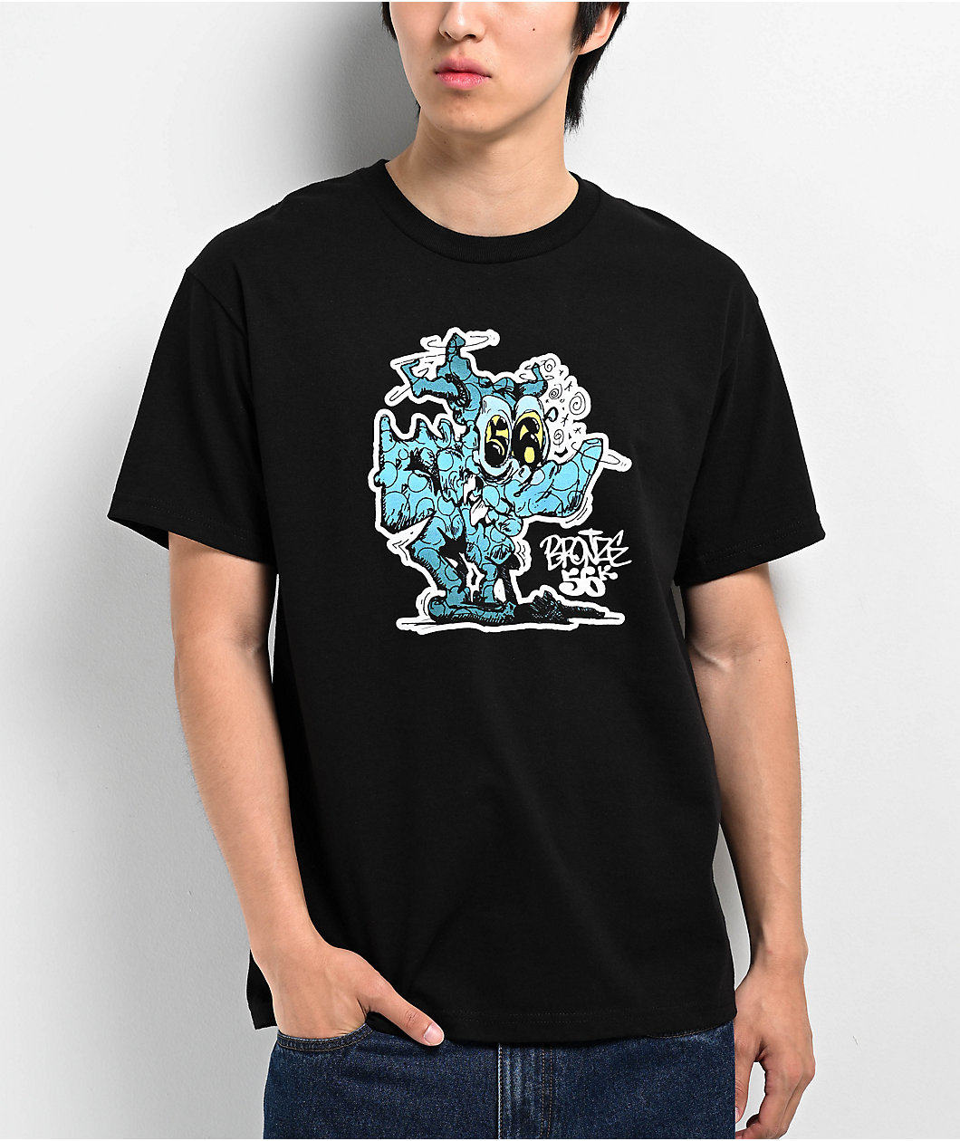 Bronze 56K Strickland Black T-Shirt
