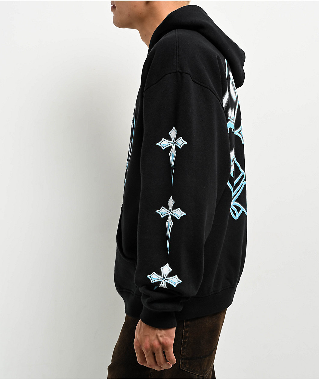 Brooklyn Projects Chrome Black Hoodie