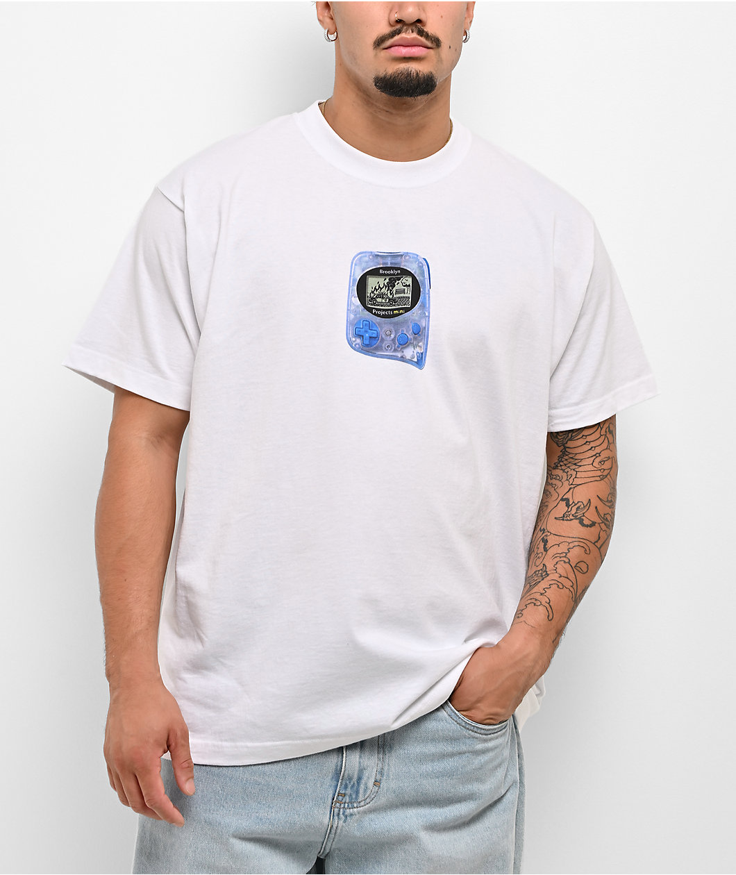 Brooklyn Projects Game Over White T-Shirt