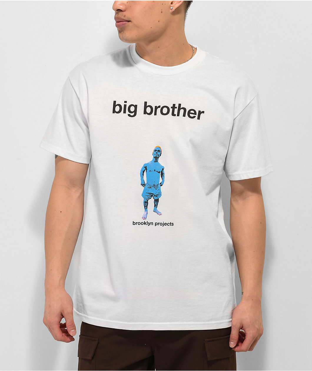 Brooklyn Projects x Big Brother Shit White T-Shirt