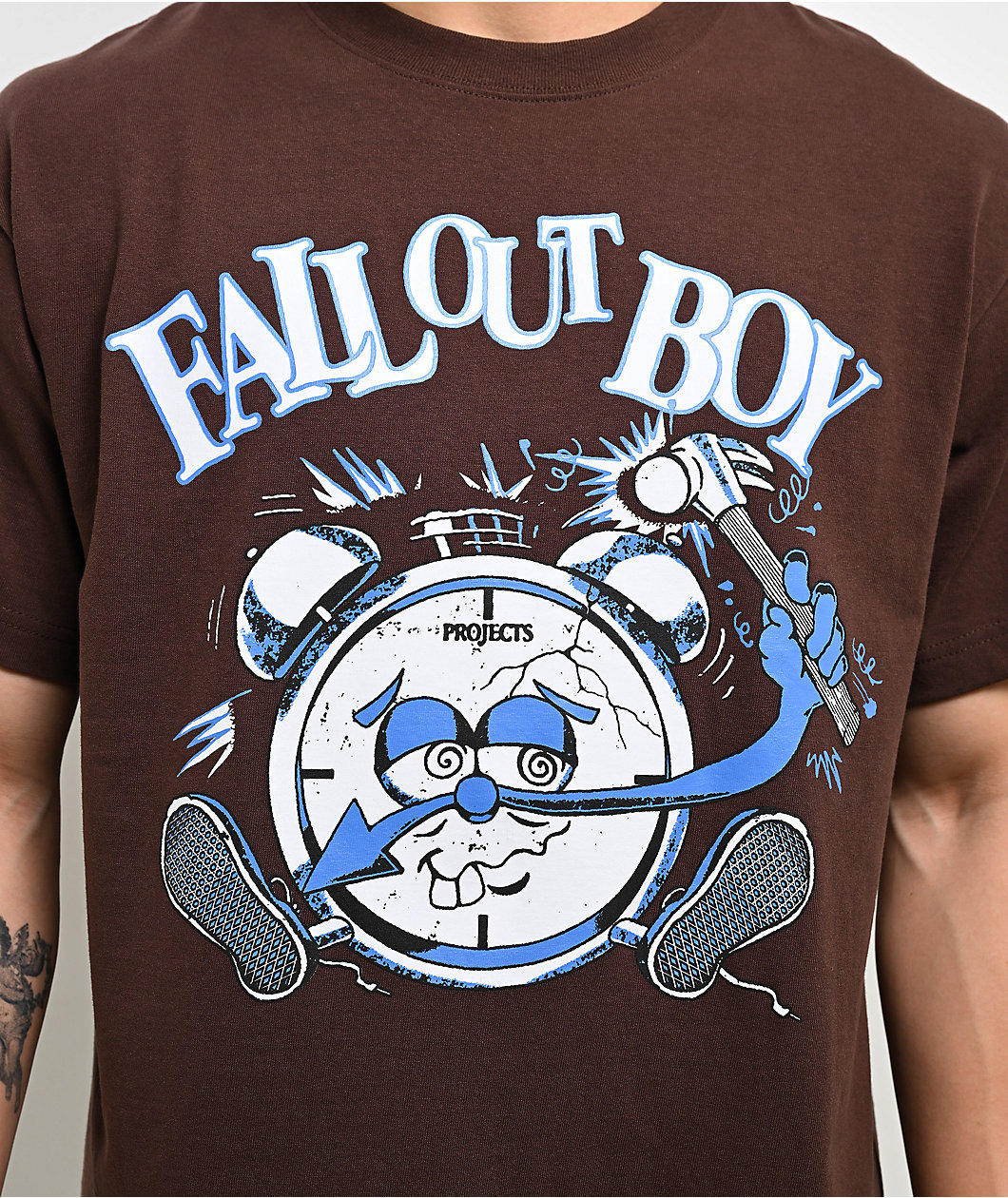 Brooklyn Projects x Fall Out Boy Time Brown T-Shirt