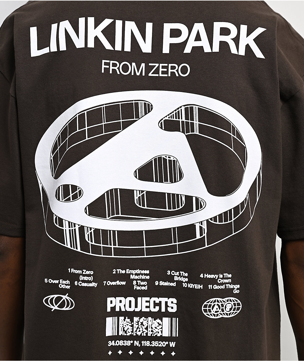 Brooklyn Projects x Linkin Park Brown T-Shirt