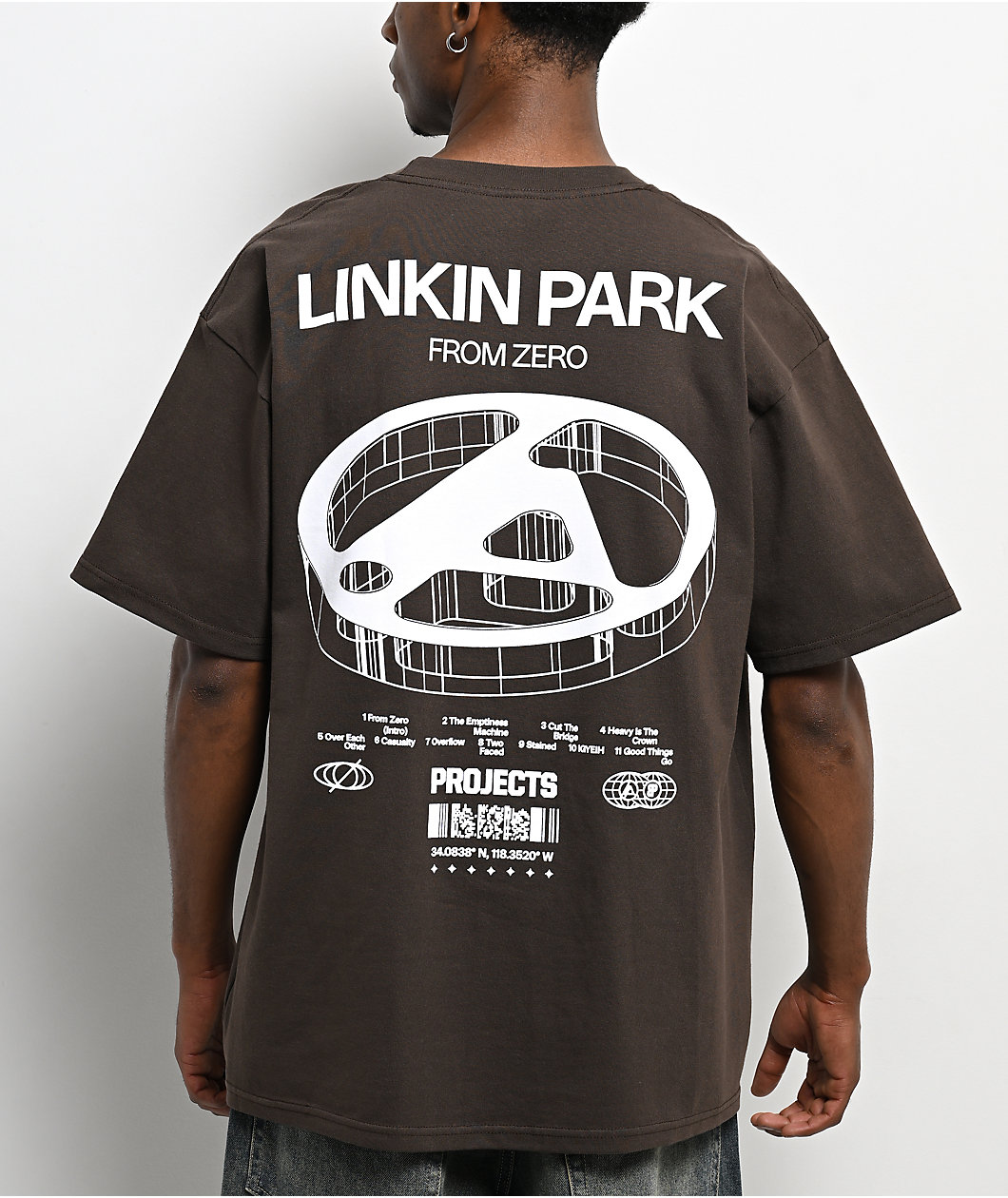 Brooklyn Projects x Linkin Park Brown T-Shirt