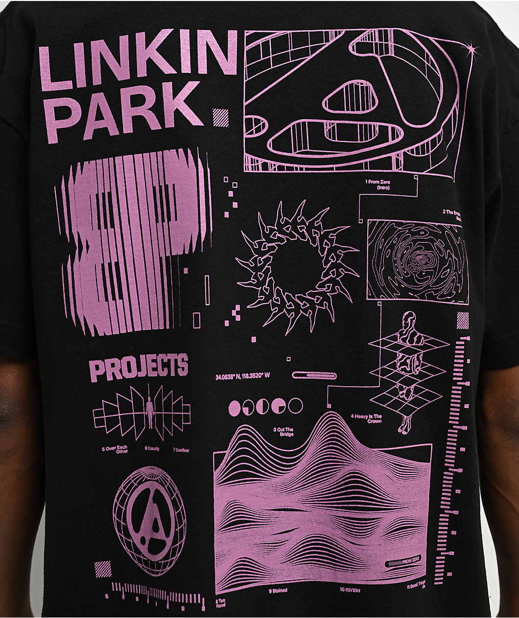 Brooklyn Projects x Linkin Park Frequency Black T-Shirt