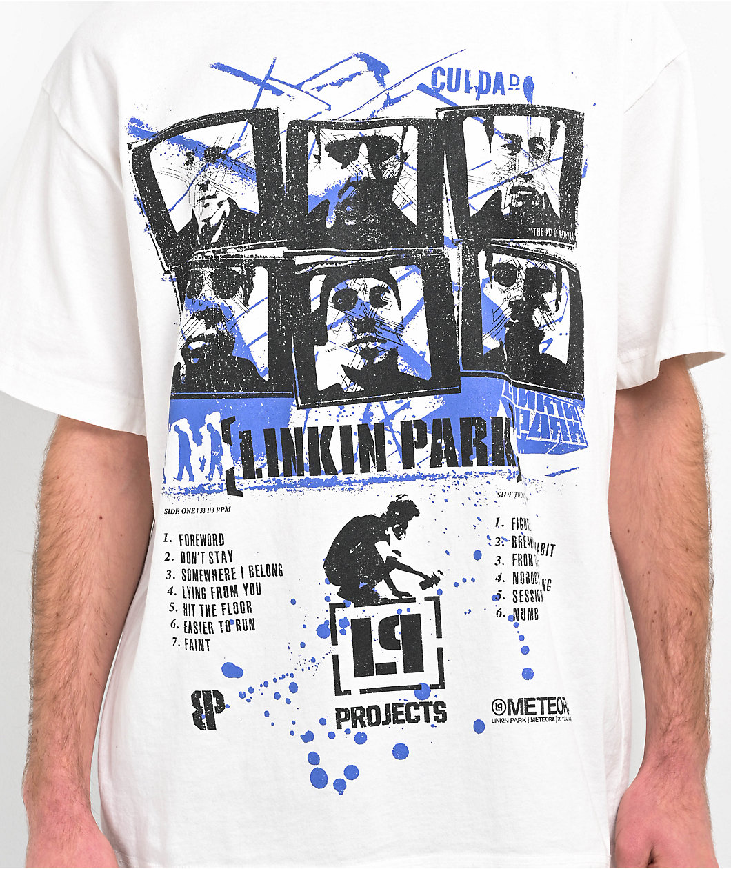 Brooklyn Projects x Linkin Park From The Inside White T-Shirt