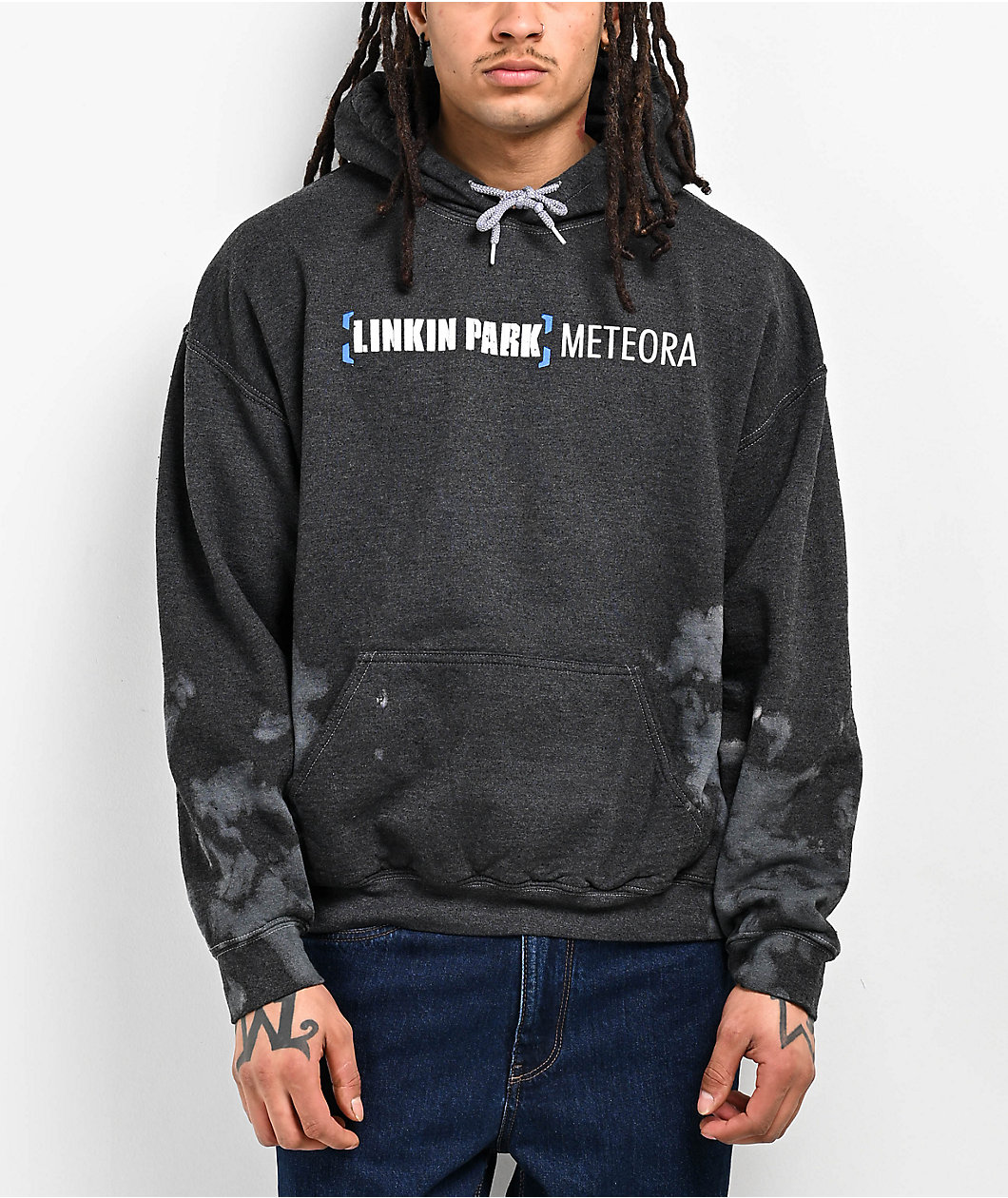 Brooklyn Projects x Linkin Park Lost Black Wash Hoodie