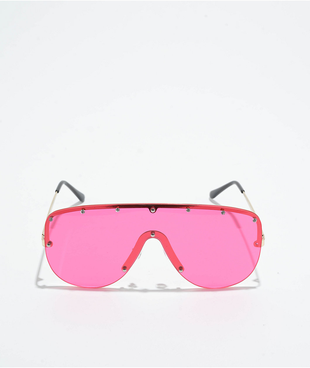 Bubble Gum Hot Pink Sunglasses