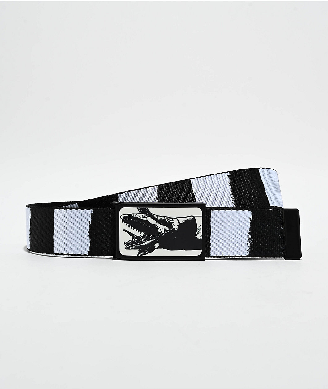 Buckle Down x Beetlejuice Sandworm Black & White Web Belt