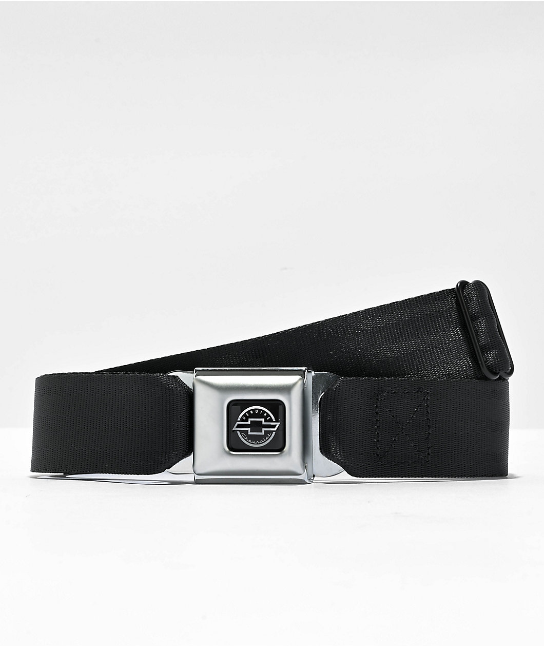 Buckle Down x Chevrolet Black Seatbelt Belt