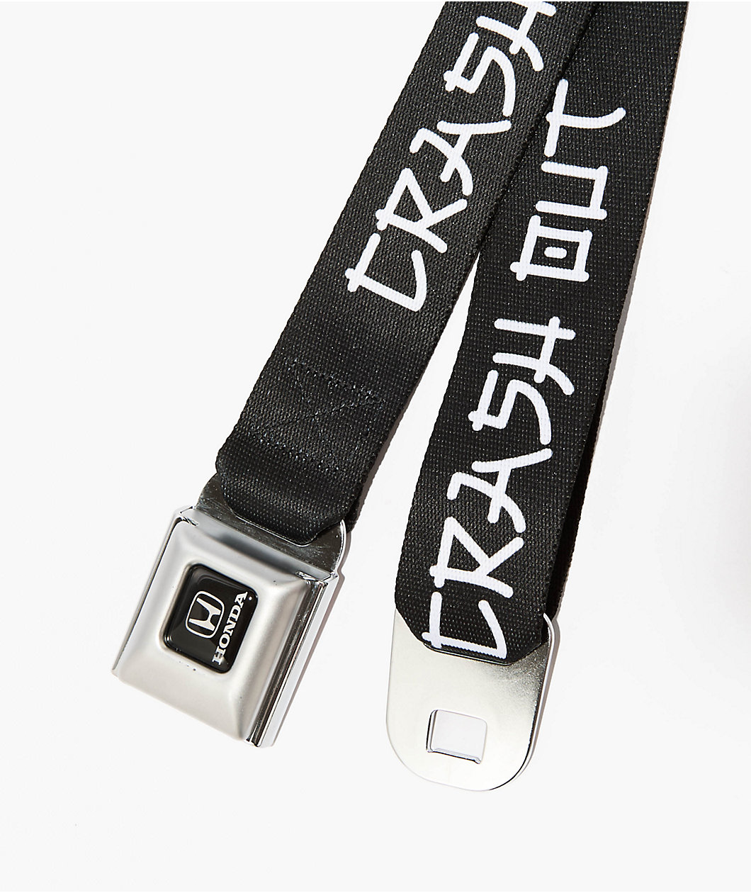 Buckle Down x Honda Crash Out Black Seatbelt Belt