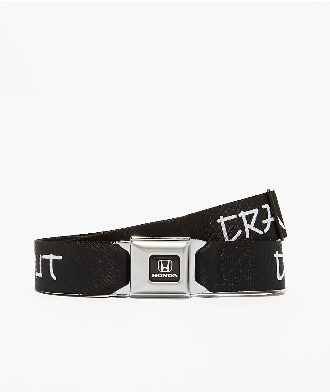 Buckle Down x Honda Crash Out Black Seatbelt Belt