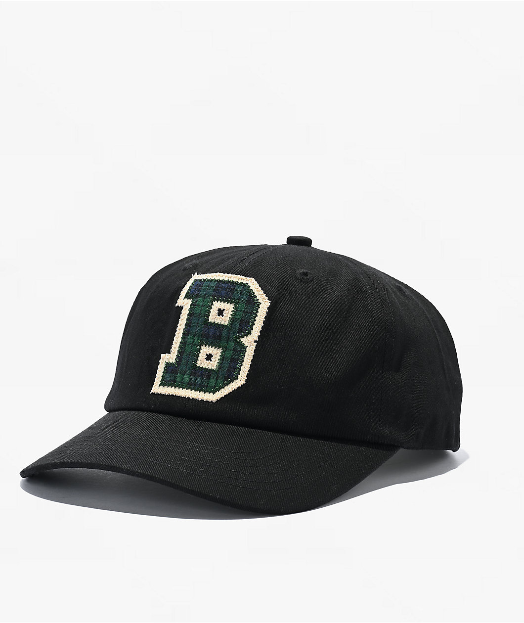 Butter Goods Collegiate Black Snapback Hat