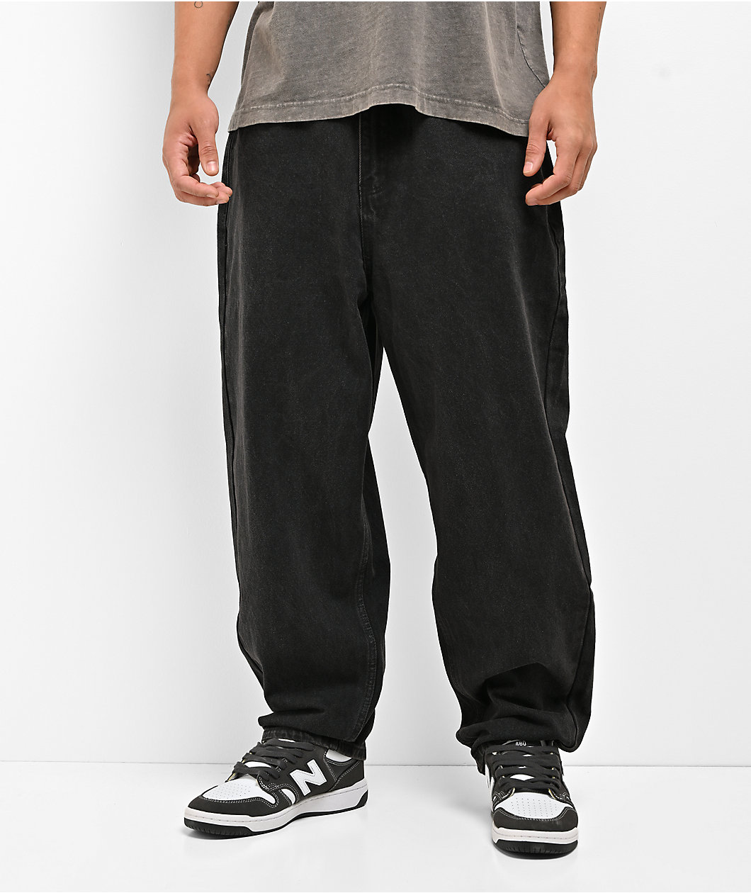 Butter Goods Santosuosso Black Wash Ultra Baggy Jeans