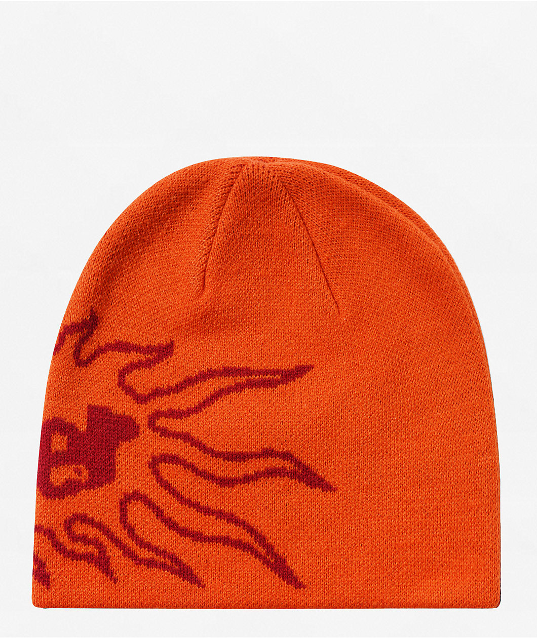 Butter Goods Solar Orange Skully Beanie