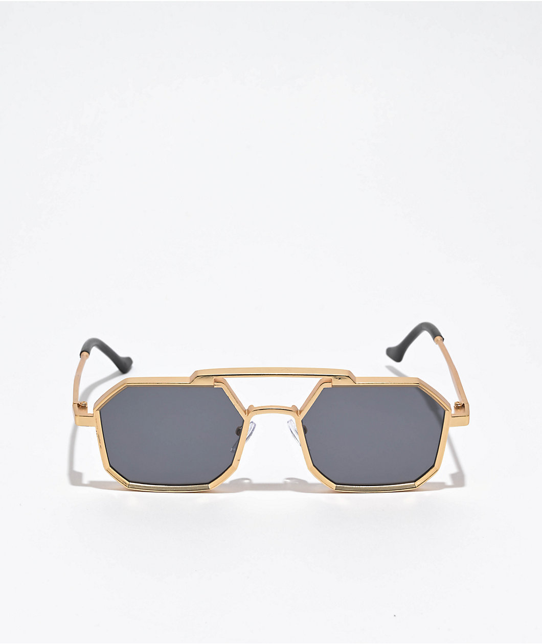 Buzz Gold Metal Pilot Sunglasses