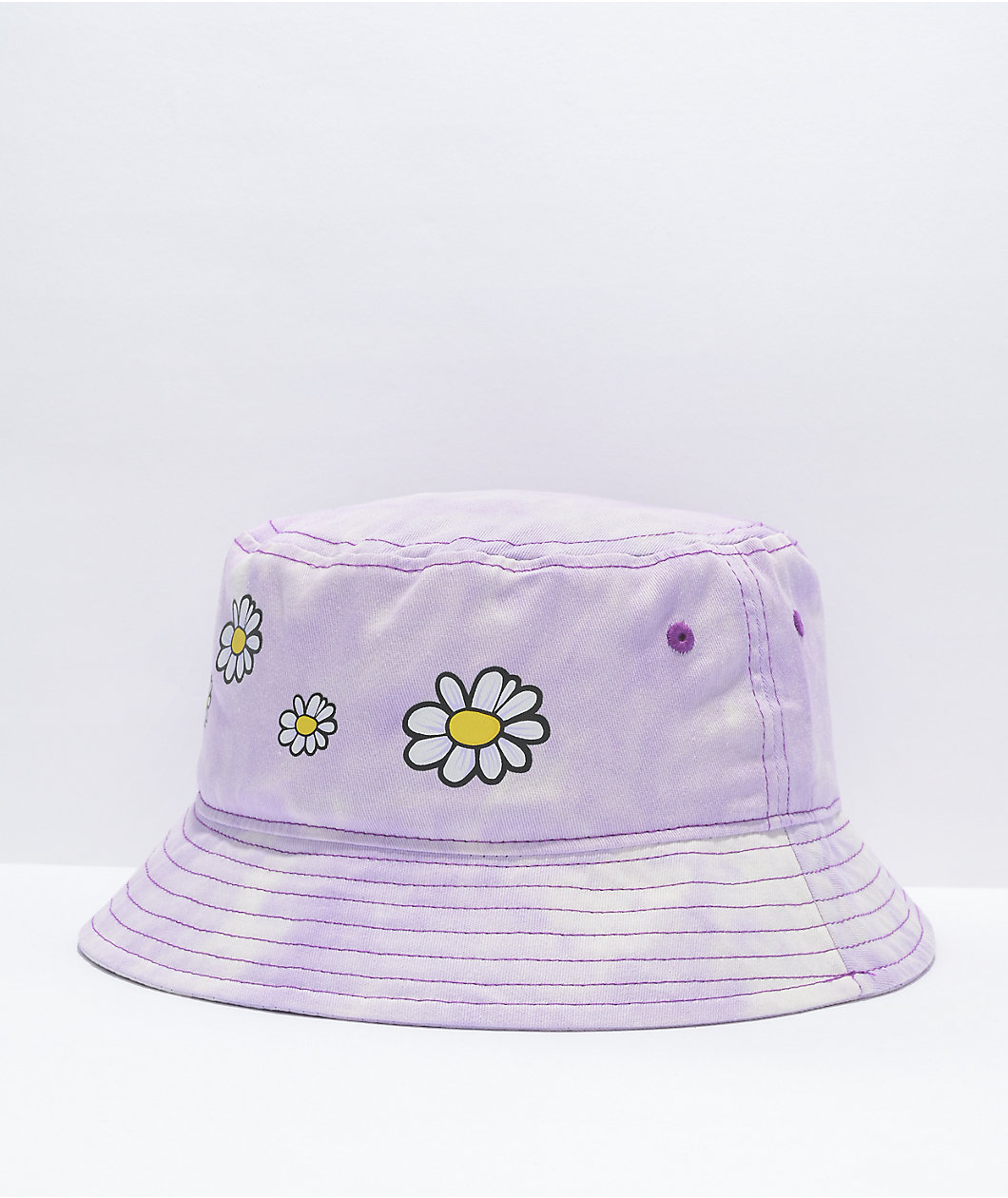By Samii Ryan Daisy Lavender Tie Dye Bucket Hat