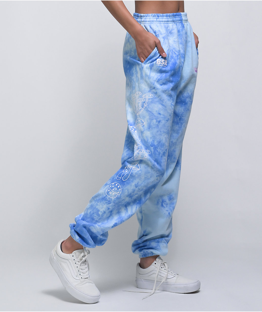 By Samii Ryan Day Dreamer Blue Tie Dye Sweatpants