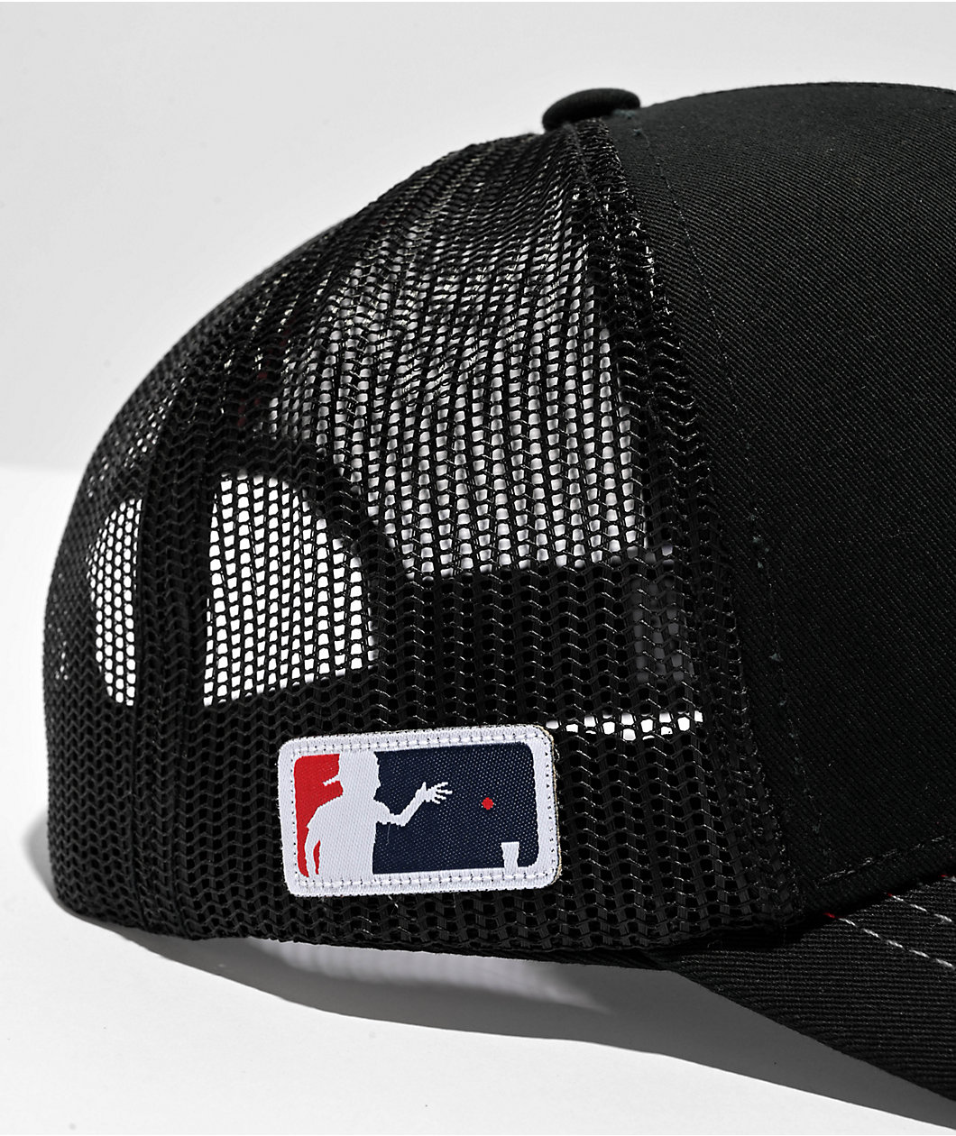 CAPSLAB Pong Black Trucker Hat